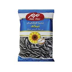 تخمه آفتابگردان نمکی 100گرم مزمز